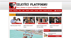 Desktop Screenshot of izleyiciplatformu.com